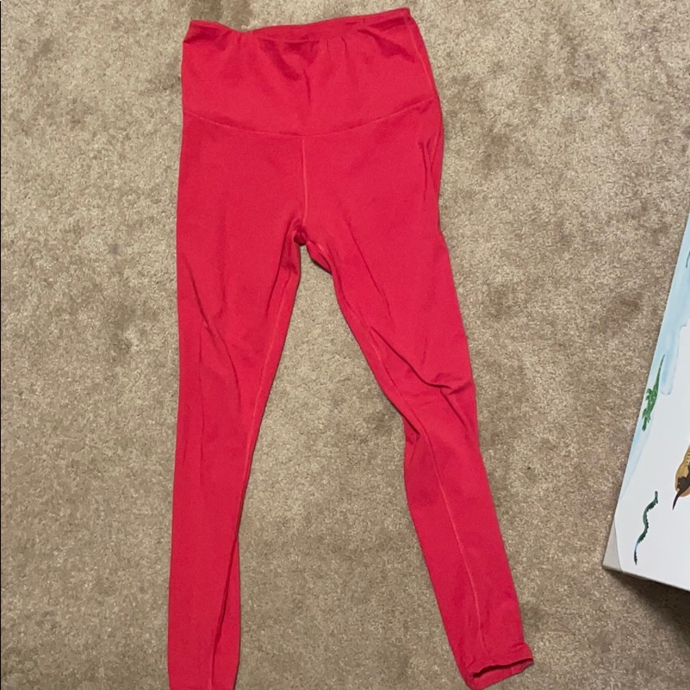 High waisted leggings